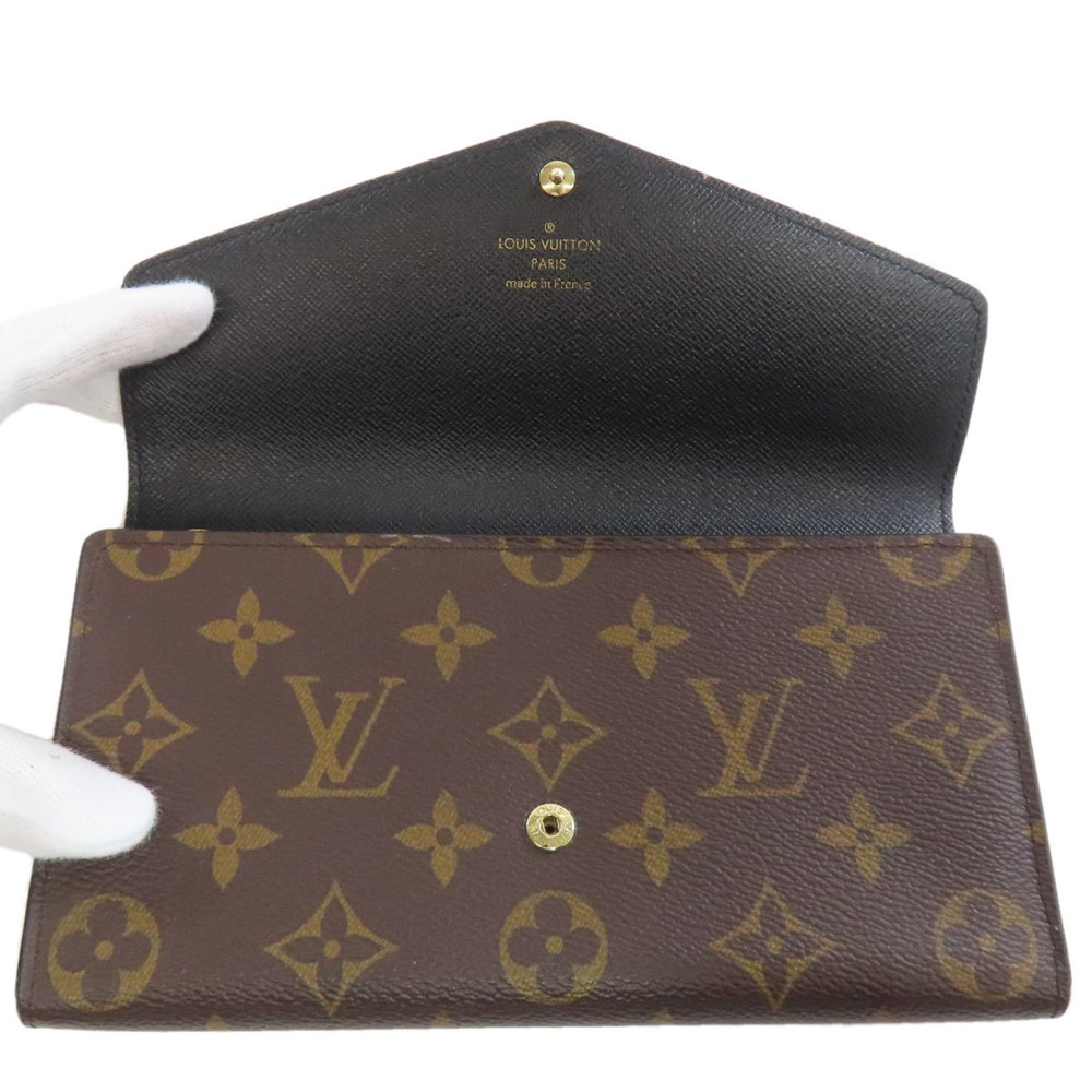 LOUIS VUITTON Brown Monogram Wallet - Picture 4 of 11
